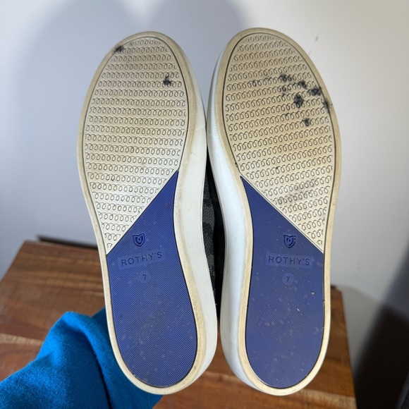 Rothy's Black Camo Women's Sneakers, Size 7 - Picture 5 of 5